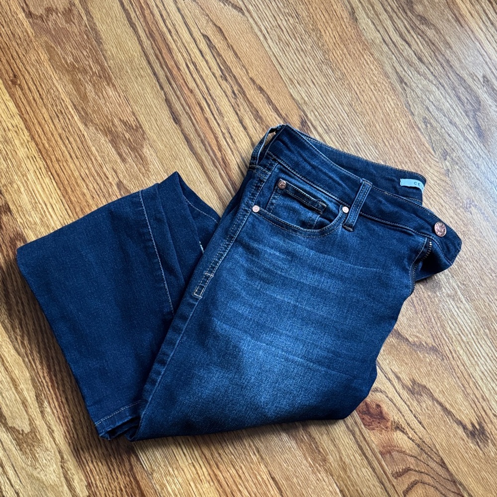 Classic Blue Distressed Jeans